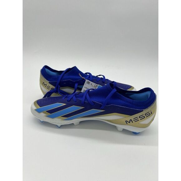 Adidas X Crazyfast League FG Messi Soccer Cleats Shoes Blue ID0712 Men Size 11.5 - Picture 8 of 13